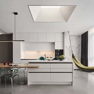 Cuisine moderne de haute qualité, conception de meubles de cuisine en bois contreplaqué, prix direct d'usine personnalisé - Product Image 3