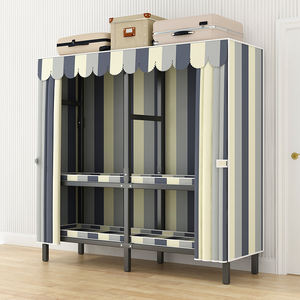 Armario plegable de Metal de alta calidad, Instalación rápida, para dormitorio, fábrica - Product Image 2