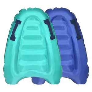 Surfboard Portable Inflatable Bodyboard with Handles Lightweight Swimming Inflatable Floating Board for Kids