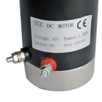 Unité de puissance hydraulique 24V 2200W pour benne basculante, moteur à courant continu à balais, tricycle benne basculante électrique 3 roues, pompe hydraulique, ventilateur, IP54, couple 50-150 Nm