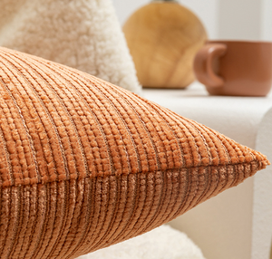 Sarung Bantal Hias Dekoratif 20*20 Inci, Sarung Bantal Chenille Nyaman untuk Sofa, Tempat Tidur, Ruang Tamu - Product Image 4