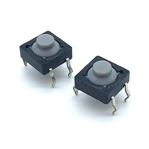 8x8x5 ALPS 4PIN سيليكون موصل الصوت اللمس زر ضغط اللباقة التبديل الجزئي الذاتي إعادة تعيين لحظة نوع