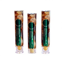 Tube d'emballage de dentifrice en aluminium-plastique laminé, 12,7-35 mm, avec bouchon à vis, logo personnalisé imprimé UV