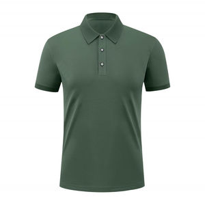 Fitspi Restaurant uniforme Icesilk <span class=keywords><strong>Polo</strong></span> da uomo ad asciugatura rapida camicia da lavoro con colletto abbottonato con Logo personalizzato Catering personale estivo - Product Image 5