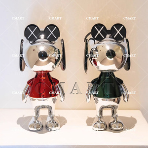 Cute Cartoon <strong>Snoopy</strong> Model TV Movie Theme Hand-painted Resin Statue Lifelike <strong>Christmas</strong> for Art Sculpture Gift - Product Image 2