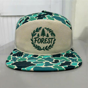 Gorra Trucker de Malla de 7 Paneles con Logotipo Bordado Personalizado, Ajustable, para Hombre, con Diseño de Animales, Gorras de Algodón, Gorras Snapback 168 - Product Image 1