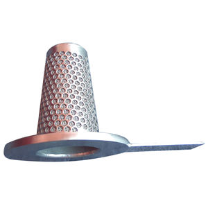 Élément filtrant <span class=keywords><strong>conique</strong></span> <span class=keywords><strong>Passoire</strong></span> temporaire en forme de cône avec conception de chapeau de sorcière <span class=keywords><strong>pour</strong></span> filtres à mailles - Product Image 1