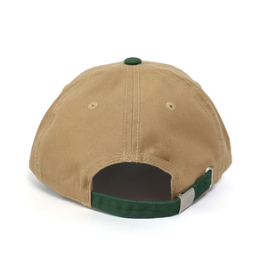 หมวกเบสบอลขอบโค้งผ้าคอตตอนปรับได้6แผ่นปรับแต่งได้สองสี Gorras โลโก้ออกแบบได้ตามต้องการ - Product Image 4