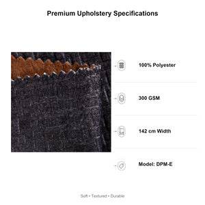 Haute qualité 100% Polyester velours canapé tissu respirant plaine tricoté matériaux <span class=keywords><strong>de</strong></span> <span class=keywords><strong>rembourrage</strong></span> pour canapés et meubles - Product Image 2