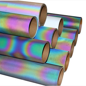 Giyim yazı yansıtıcı film rulo için gökkuşağı yansıtıcı vinil ısı transferi - Product Image 4