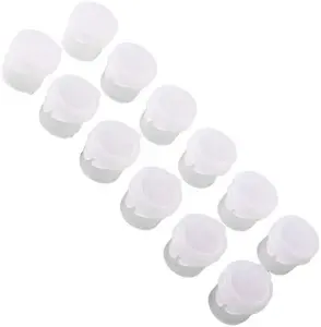 Mini Pots <span class=keywords><strong>de</strong></span> <span class=keywords><strong>peinture</strong></span> vides à 6 fentes, récipients pour bandes <span class=keywords><strong>de</strong></span> <span class=keywords><strong>peinture</strong></span>, avec couvercles, pour rangement, dessin, artisanat, à la maison, école, 12 pièces <span class=keywords><strong>de</strong></span> 5ML - Product Image 1