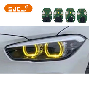Modulo DRL Giallo SJC per <span class=keywords><strong>BMW</strong></span> Serie 1 <span class=keywords><strong>F20</strong></span> F21 LCI, Scheda LED per <span class=keywords><strong>Fari</strong></span> 2017-2019, Aggiornamento Modulo CSL con Dissipatore di Calore - Product Image 3