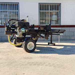 Machines de traitement du bois, fendeuse de bûches hydraulique à essence pour le bois - Product Image 3