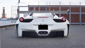 Parafanghi in Fibra di Vetro Stile LB, Splitter Anteriore e Canard per Ferrari 458, Upgrade Esterno con Montaggio OEM Perfetto - Product Image 4