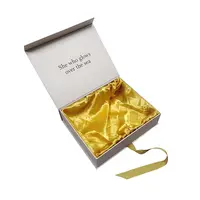 Роскошные складные подарочные коробки из белой картонной бумаги с логотипом на заказ, магнитная упаковочная коробка для наращивания волос париков