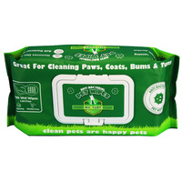 Lingettes pour chiens lavables écologiques de marque privée petite usine de quantité minimale de commande