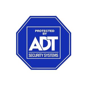 Pegatina de Advertencia Personalizada con Logotipo Reflectante Americano en Relieve para el Hogar, Pegatina de Seguridad para Alarma ADT - Product Image 1