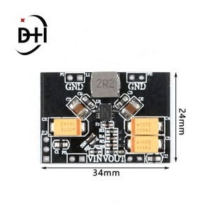 Tps63020 Automatic Buck-boost <b>Step</b> Up <b>Down</b> Power Supply Module 2.5v 3.3v 4.2v 5v Lithium Battery Low Ripple <b>Voltage</b> <b>Converter</b> - Product Image 4