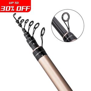 Nouveauté, vente en gros, nouveau design 24T carbone mélangé avec e-glass C/K B/K 4m 5m 6m <span class=keywords><strong>canne</strong></span> à <span class=keywords><strong>pêche</strong></span> de surf télescopique - Product Image 2