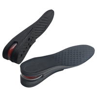 JOGHN kit di sollevamento per scarpe con tacco plantare rimovibile a 2 strati con cuscino d'aria solette per aumentare l'altezza delle donne