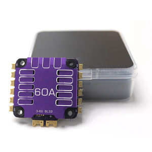 Kit de Repuesto de ESC sin Escobillas 4 en 1 (60A, 3-6S) - Controlador Electrónico de Velocidad de Plástico para Drones FPV y Aviones de Control Remoto - Product Image 2