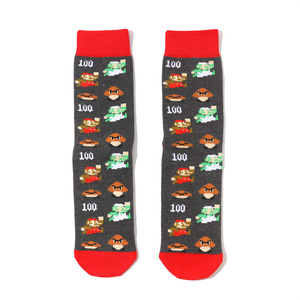 2024 personnalisé Socken bande dessinée Designer Calcetines Meias coton Funky drôle fou coréen hommes femmes nouveauté équipage dessin animé chaussettes - Product Image 5