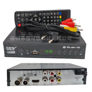 Récepteur de télévision numérique HD professionnel avec enregistrement USB et lecture multimédia, décodeur pour système de divertissement à domicile - Product Image 2