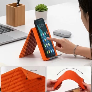 Portable Silicone Holder Lazy Bracket Bendable Freely Into Any Shape Multi-Angle Adjustable <b>Tablet</b> Desktop <b>Stand</b> - Product Image 5