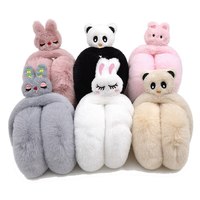 Vente directe usine Chine – Cache-oreilles chauds en peluche automne/hiver, style bandeau tête de chien mignon, protection anti-froid