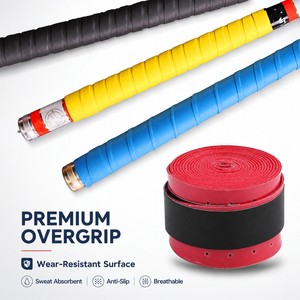 Surgrips/Bandes multicolores 60 pièces/baril pour raquettes – Adhérents, antidérapants et absorbants la transpiration pour le tennis, le badminton, le squash et le pickleball - Product Image 3