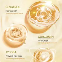 Фирменная этикетка Starplex, натуральные продукты для ухода за волосами, имбирное масло для восстановления и роста волос, сыворотка против выпадения волос