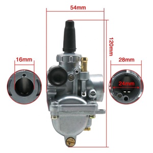 Carburador de motor de motocicleta de 16mm Vergaser para desplazamiento pequeño VM16 Derbi Senda50 Genérico Trigger50 - Product Image 5