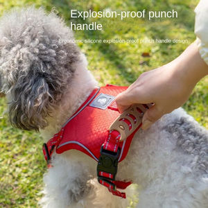 Produsen grosir harnes anjing Harness berjalan lembut sejuk Harness hewan peliharaan untuk anjing kecil - Product Image 6