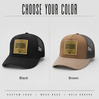 Casquettes de baseball et casquettes trucker Otto à 5 panneaux pour homme, avec logo brodé personnalisé, de haute qualité, populaires, en gros