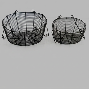 Metal Wire Vegetables <b>Basket</b> Set of 2 pcs - Product Image 1