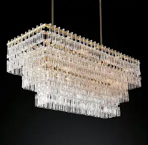 Luxo Round Crystal Fabricantes Nordic Pingente Light Art Lâmpadas Iluminação Para Casa Sala De Jantar Lustre
