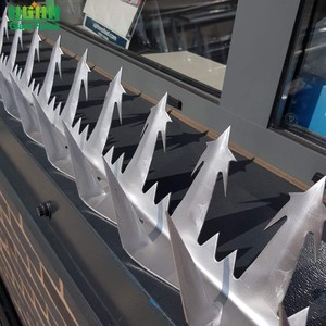 Fabricante de alta seguridad de Metal recubierto de polvo Anti escalar la pared cerca picos - Product Image 1