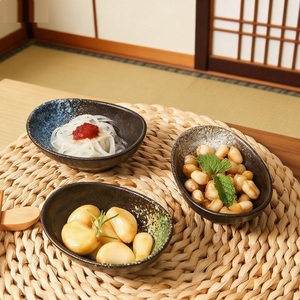 ชุดชามเซรามิกสไตล์ญี่ปุ่นย้อนยุคแบบ INS  รักษ์โลก สำหรับเสิร์ฟซุปและสลัด ดีไซน์นอร์ดิกแบบกำหนดเองได้ เหมาะสำหรับงานปาร์ตี้และอาหาร - Product Image 1