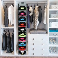 Nouvelle Armoire de Rangement Suspendue pour Enfants, Style Moderne, pour Chaussures, Vêtements et Aliments, Écologique, Pliable, Tissu Personnalisable