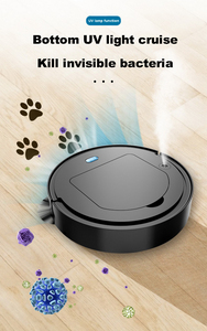 <span class=keywords><strong>Robot</strong></span> Aspirateur Laveur 3 en 1 Intelligent Sans Fil, Balai Pulvérisateur Automatique Rechargeable pour Sols Secs et Humides - Product Image 3