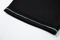 Özel Lime Dikey Çizgili Futbol Formaları Tam Set Futbol Üniforması Kişiselleştirilmiş Takım Isı Transfer Baskılı %100 Polyester 220g