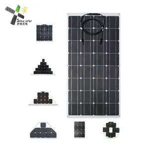 Hochwertige Effiziente weich ste und licht zuverlässige flexible Solar panel 90w 140w 250w für Auto