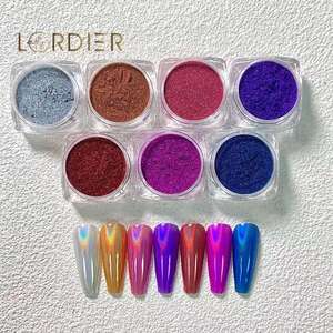 กิ้งก่าเปลี่ยนสีเคลือบสีน้ำลายไมกาเม็ดสีโฮโลแกรม - Product Image 2
