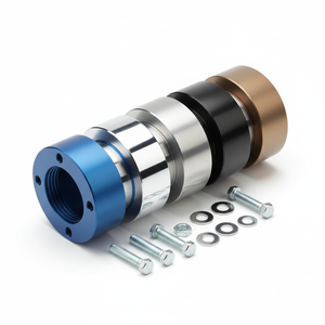 บริการชิ้นส่วนโลหะขึ้นรูปด้วยเครื่อง CNC สำหรับแฟชั่นยอดนิยมรูปแบบใหม่ ชิ้นส่วนอัตโนมัติความแม่นยำสูง อะลูมิเนียมสำหรับอุตสาหกรรมการบินและอวกาศ แบบกำหนดเอง - Product Image 3