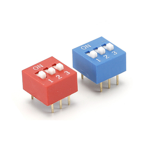 Dài thiết bị truyền động DS-03 màu đỏ <span class=keywords><strong>3</strong></span> vị trí thru-Lỗ trượt loại Dip chuyển đổi - Product Image 3