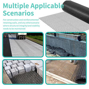 Géogrilles en plastique robustes <span class=keywords><strong>pour</strong></span> la stabilisation du sol Installation de clôture simple <span class=keywords><strong>pour</strong></span> les allées de <span class=keywords><strong>gravier</strong></span> Configuration de trous carrés - Product Image 6