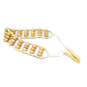 El masajeador de cuerpo entero de madera de mano con bola de masaje y <span class=keywords><strong>rodillo</strong></span> es adecuado <span class=keywords><strong>para</strong></span> el masajeador de tejido profundo de <span class=keywords><strong>la</strong></span> tarifa del cuello trasero - Product Image 5