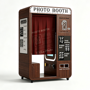 Cabina <span class=keywords><strong>de</strong></span> Fotos Profesional Estilo Coreano, Nueva Cabina con Pantalla Táctil Instantánea LED, Máquina <span class=keywords><strong>de</strong></span> Fotomatón - Product Image 1