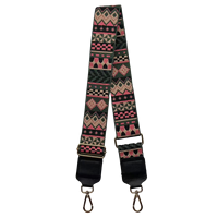 Bandoulière personnalisée à motifs multicolores, sangle large interchangeable pour sac à main, accessoire pour sac à bandoulière, sangle réglable
