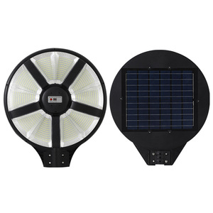 Xuhong Lighting Solar Street <b>Light</b> 60V LED Aluminum Alloy <b>Wall</b> Mount Outdoor Waterproof UFO Shape - Product Image 3